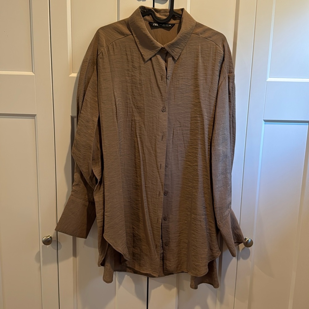 ZARA oversized shirt